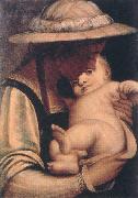 CAMBIASO, Luca Virgin and Child gfh oil painting